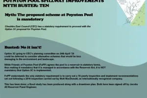 Myth Ten: The proposed scheme at Poynton Pool is mandatory